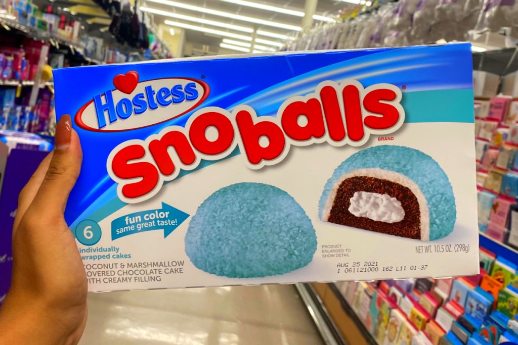 sno balls in super market
