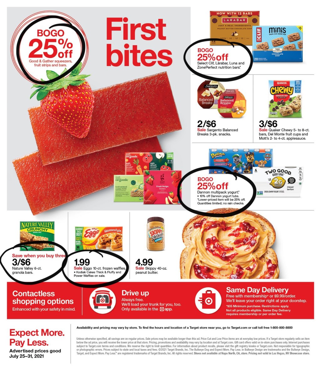 target ad scan