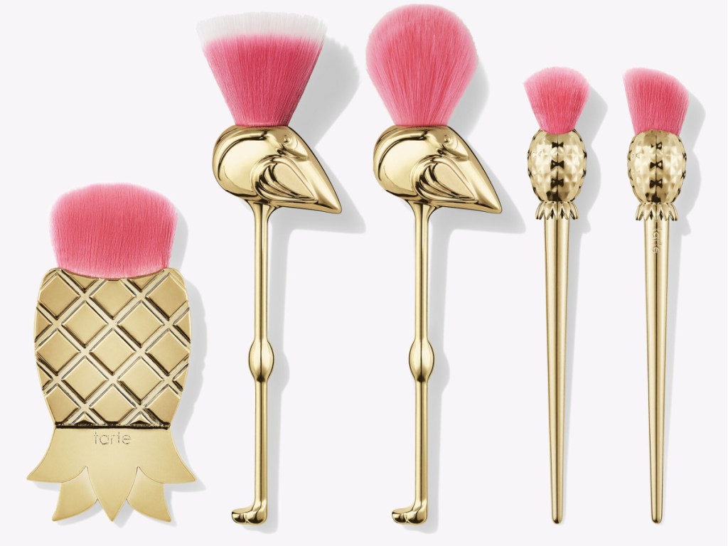 flamingo brush set