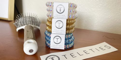 Score 15% OFF + FREE Shipping Our Favorite Coiled Teleties Hair Ties!