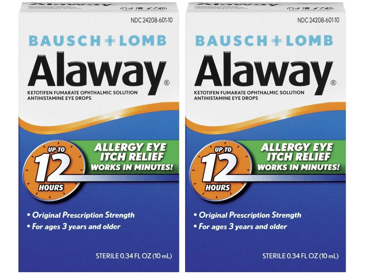 Alaway Eye Itch Relief Antihistamine Eye Drops