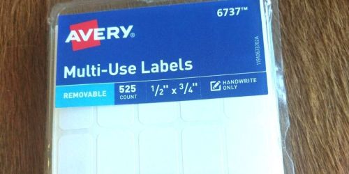 Avery Labels 525-Pack Only $1.68 on Amazon (Regularly $5)