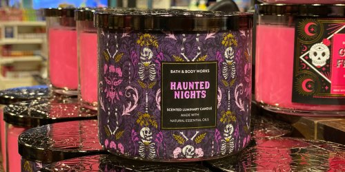 Bath & Body Works 3-Wick Candles Just $12.95 (Regularly $24.50) | Includes Fall & Halloween Scents