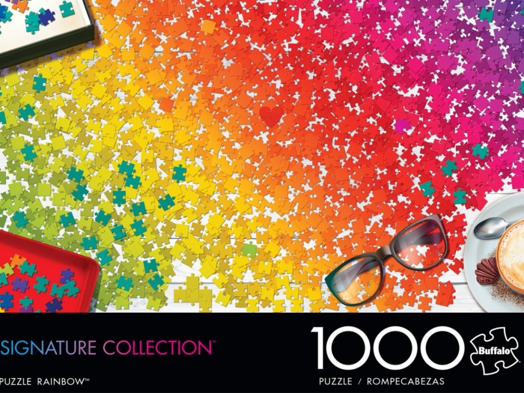 buffalo games signature collection rainbow puzzle