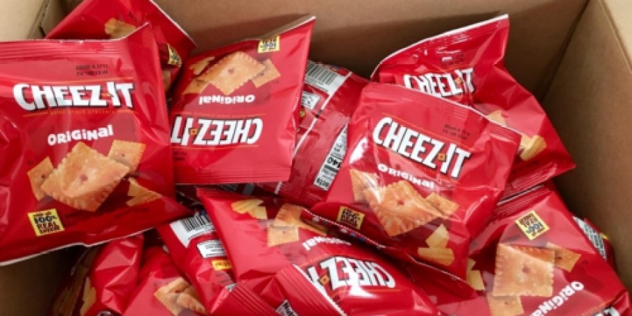 Cheez-It Snack Bags 40-Count Just $10.95 Shipped on Amazon (Only 27¢ Each)