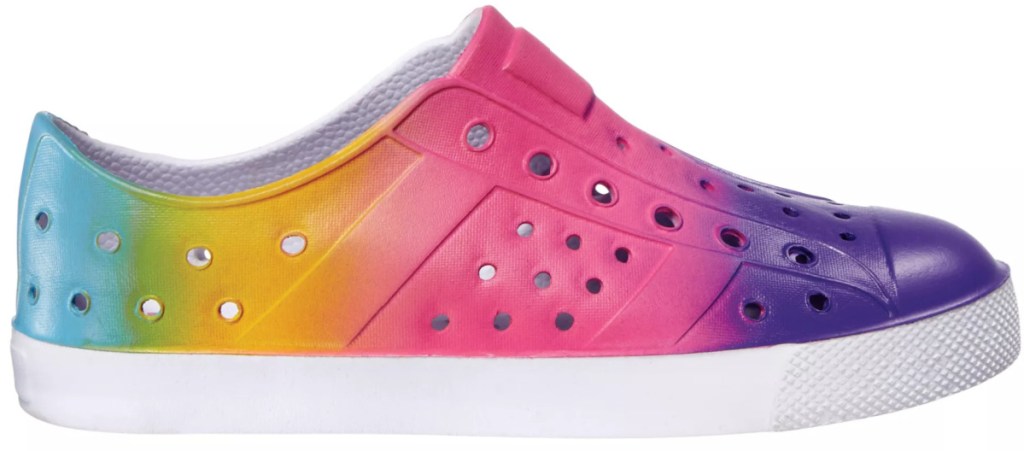 kids rainbow ombre watershoes