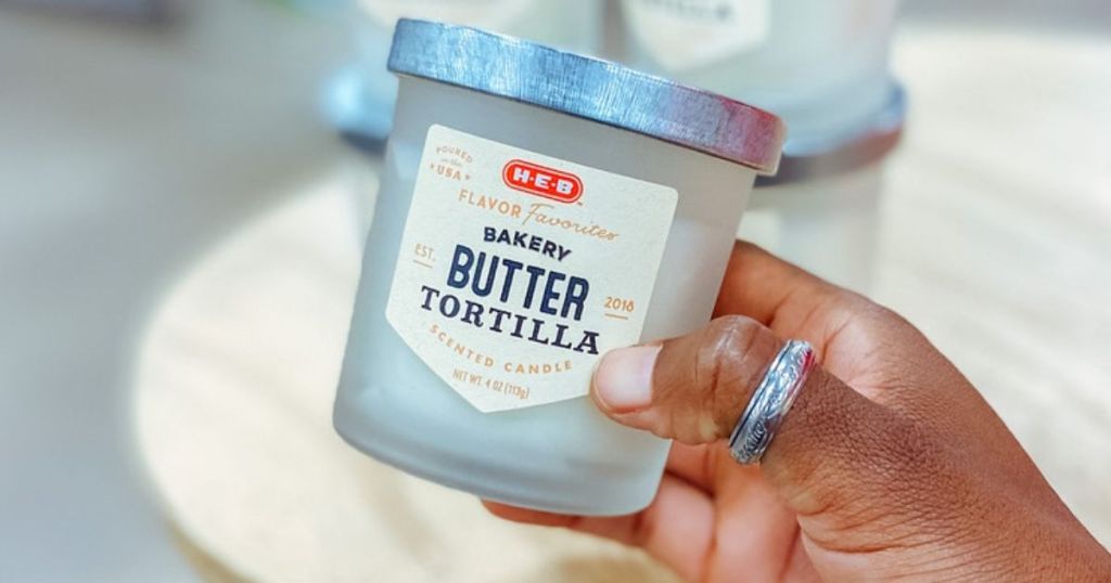 Butter Tortilla candle HEB