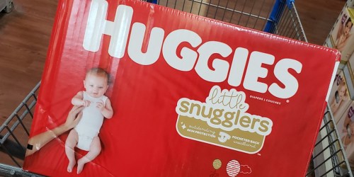 Huggies Diapers 180-Count Boxes from $28 Each Shipped on Amazon (Regularly $51)