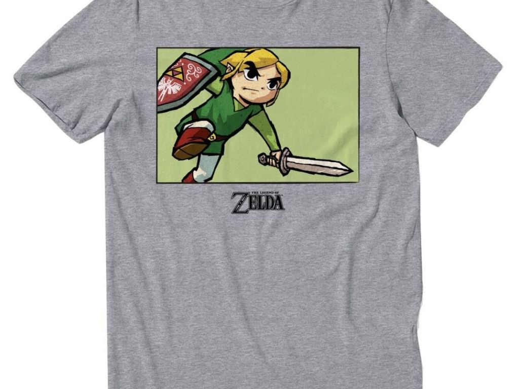 legend of zelda t shirt gamestop