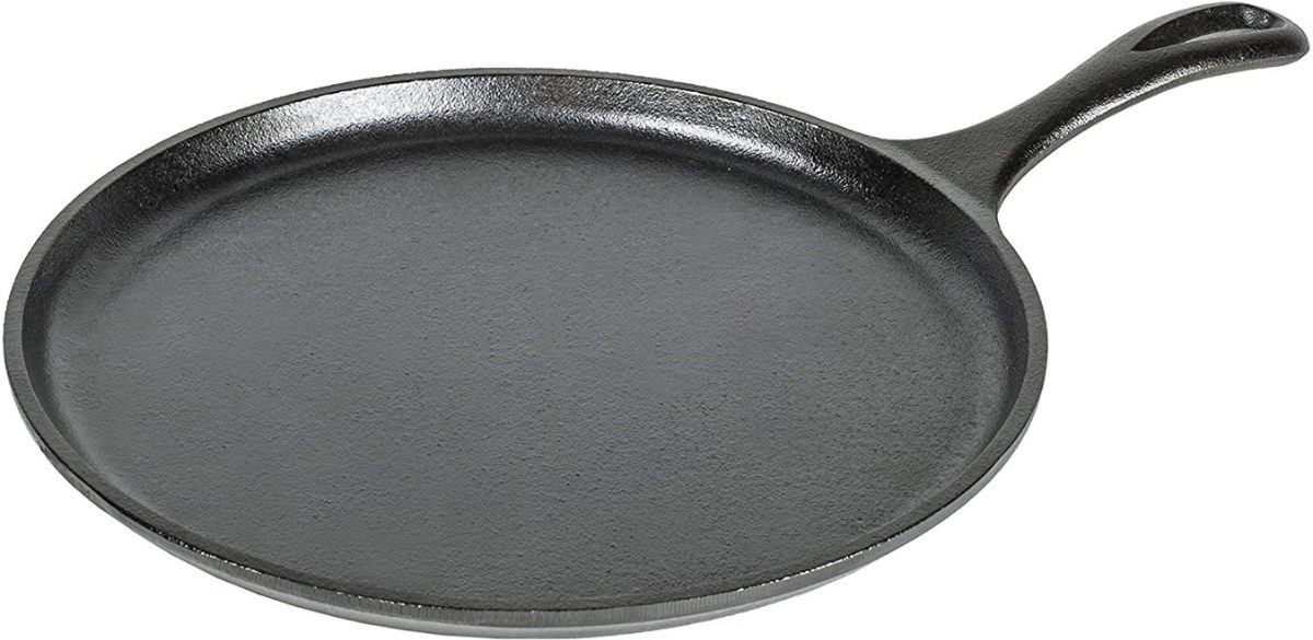 Lodge 10.5 Inch Seasoned Cast Iron Griddle