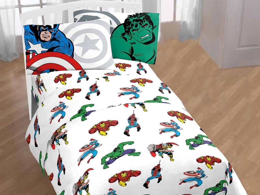 Marvel Marvel Comics Comic Cool Twin Sheet Set