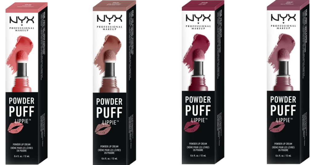 NYX Lippie Lip glosses in various colors