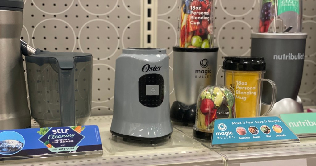 silver blender cup 