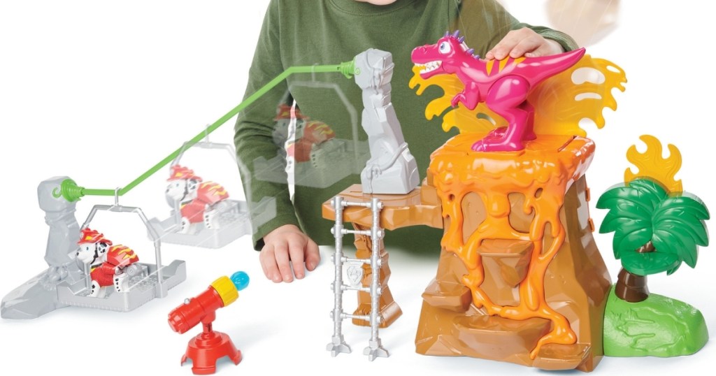 PAW Patrol Dino Rescue Volcano Playset