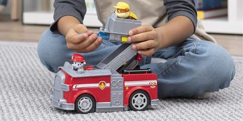 Paw Patrol Transforming Fire Truck Only $11.74 on Amazon or Walmart.com (Regularly $25)