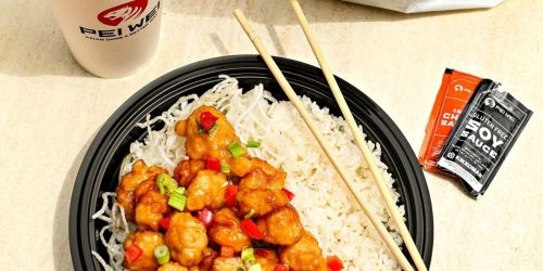 Buy 1 Pei Wei Entrée, Get 1 FREE | Cheap Lunch or Dinner Idea