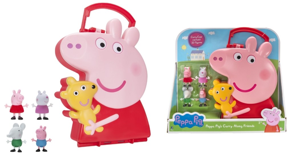 Peppa Pig Storage 4 Friends Figure Carry Case