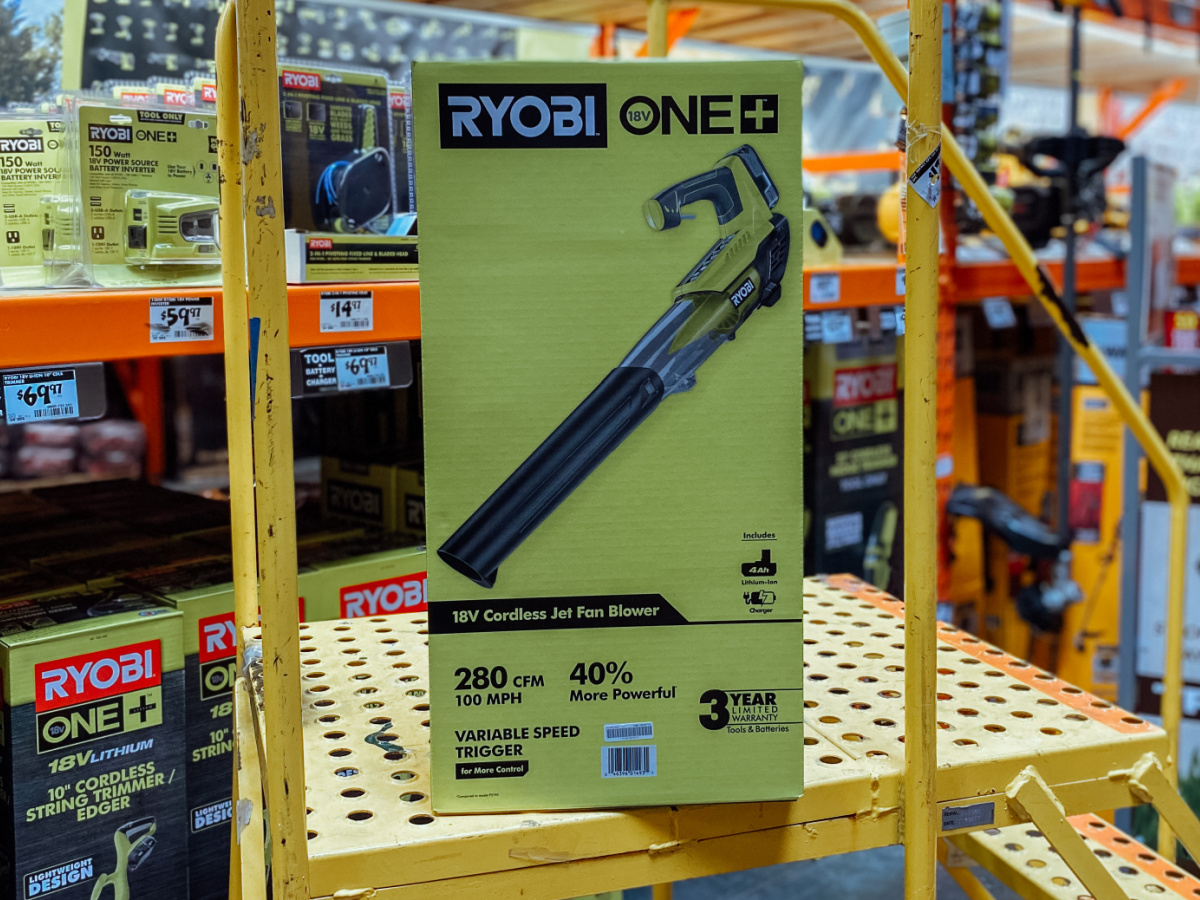 ryobi lead blower