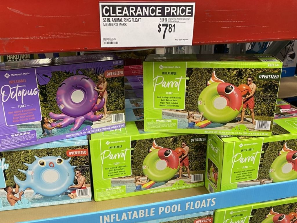 Sam's Club Inflatable Pool Floats