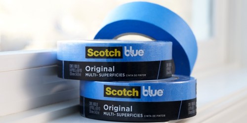 ScotchBlue Painter’s Tape 6-Pack Only $18 on Amazon (Regularly $40)