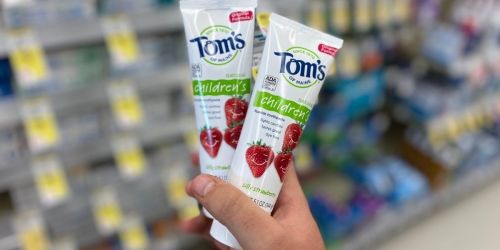 Tom’s of Maine Kids Toothpaste Only 49¢ Each After Cash Back & Walgreens Rewards