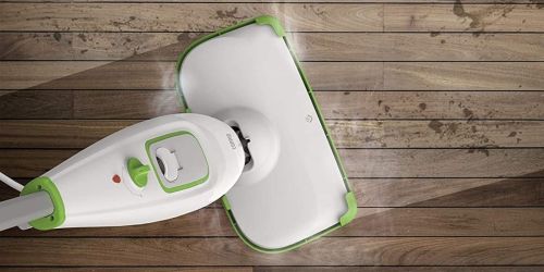 Steam Mop w/ 2 Mop Pads Only $29.99 Shipped on Amazon | Cleans Hardwood, Tile & Laminate