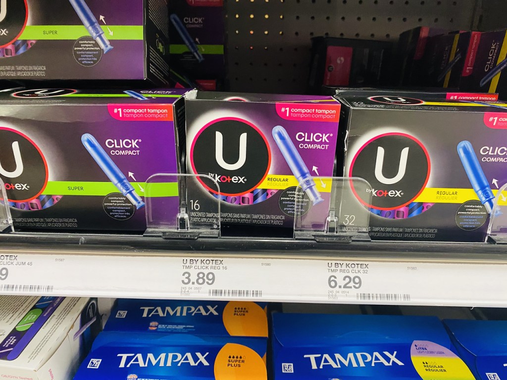 U by Kotex Tampons