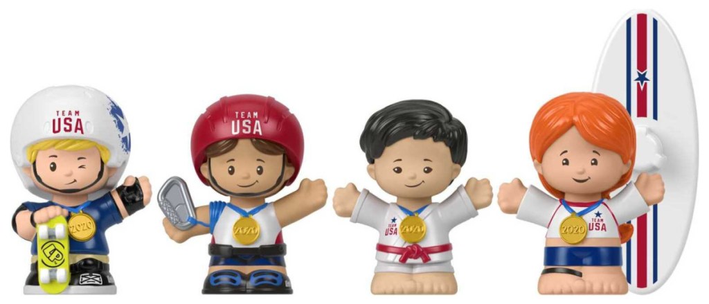 little people fisher price olympics set