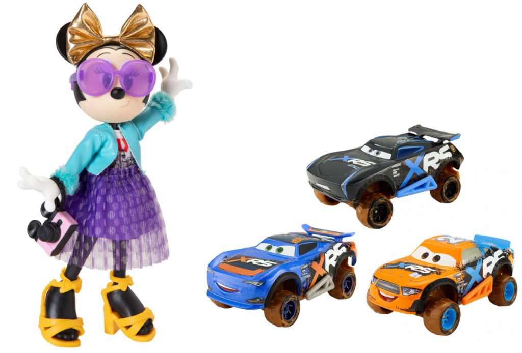 minnie mouse and cars toys