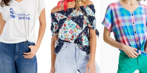 Women’s Tops from $4 on Macys.com (Regularly $35)