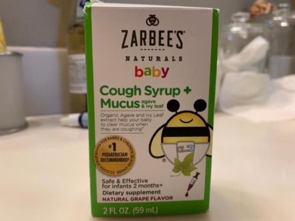 zarbee's natural cough syrup for baby