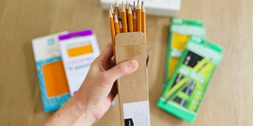 Highly-Rated Amazon Basics Pre-Sharpened #2 Pencils 30-Pack Just $2.66 Shipped
