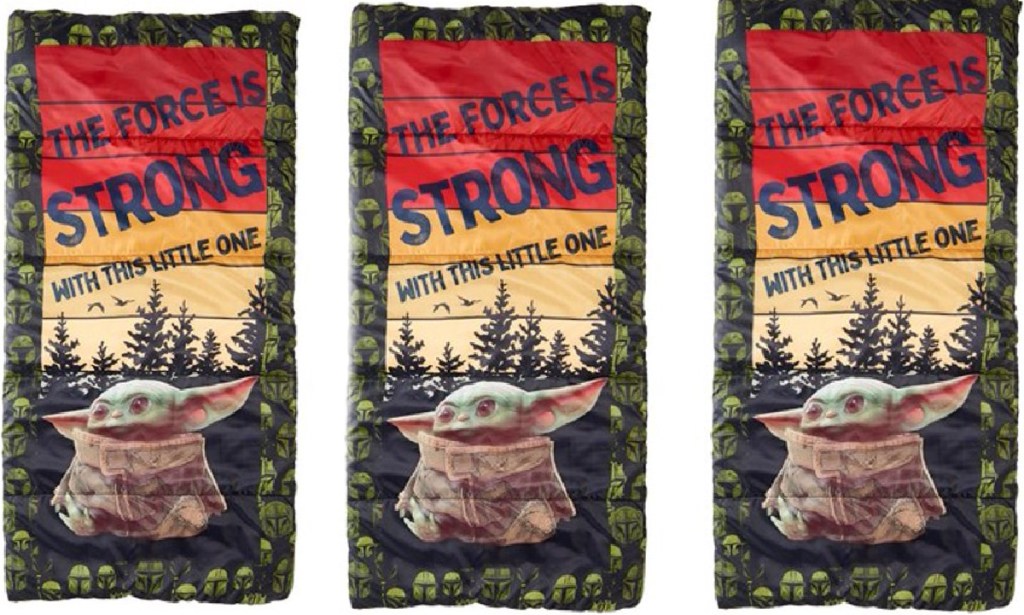 baby yoda sleeping bag
