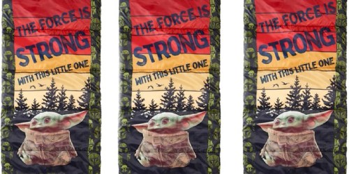 Star Wars The Mandalorian Baby Yoda Sleeping Bag Only $8 on Walmart.com (Regularly $15)