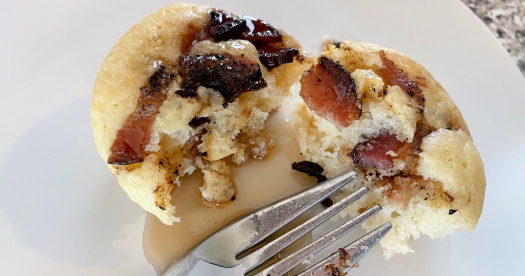 bacon pancake muffins