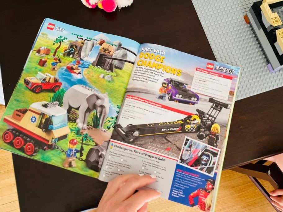 free lego magazine