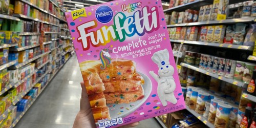 Make Breakfast Magical w/ Pillsbury Unicorn Funfetti Pancake & Waffle Mix