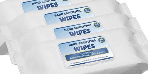 Hand Sanitizing Wipes 80-Count Only 79¢ on Staples.com (Regularly $4)