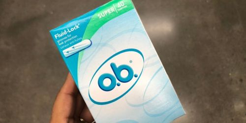 50% Off O.B. Tampons After Target Gift Cards