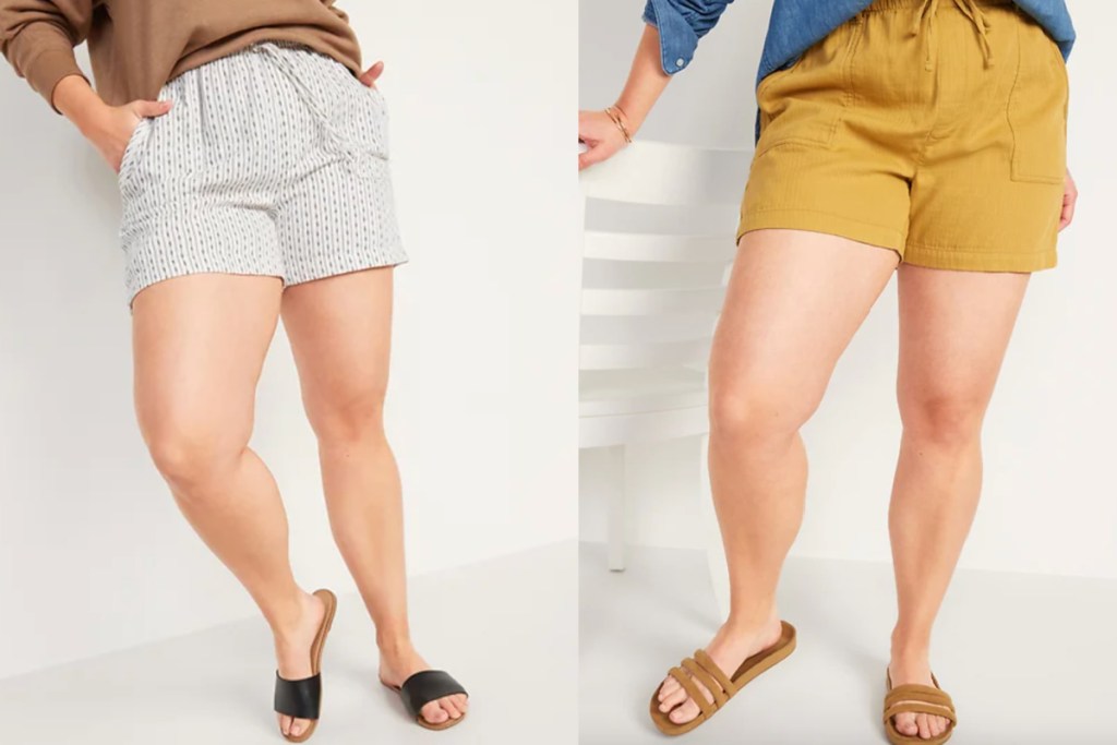 2 colors old navy twill shorts