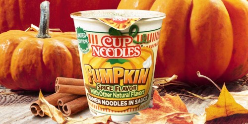 Pumpkin Spice What? Nissin Foods is Releasing Pumpkin Spice Cup Noodles in October