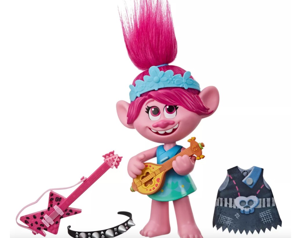 trolls poppy doll w: accessories