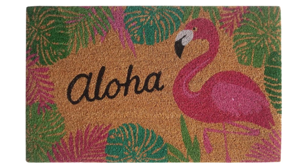 Ashland Flamingo Aloha Doormat