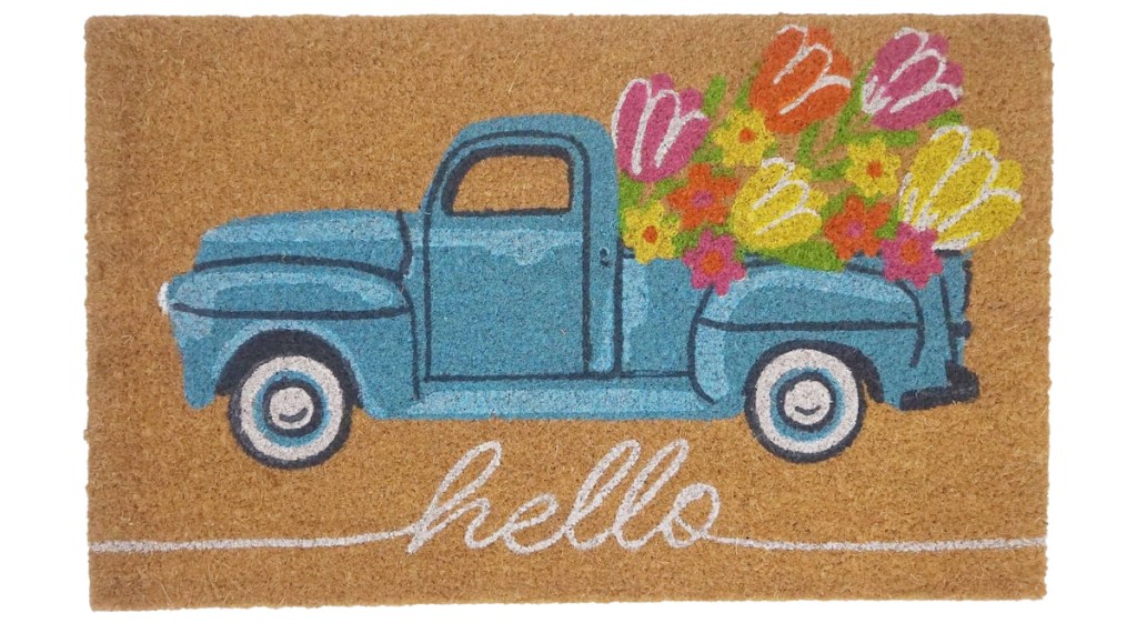 Ashland Flower Truck Doormat