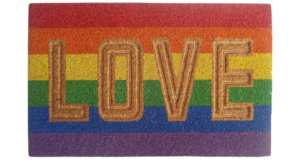 Ashland Rainbow Love Doormat