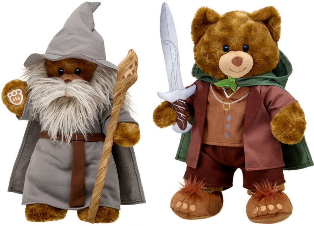 lord of the rings build a bear collection