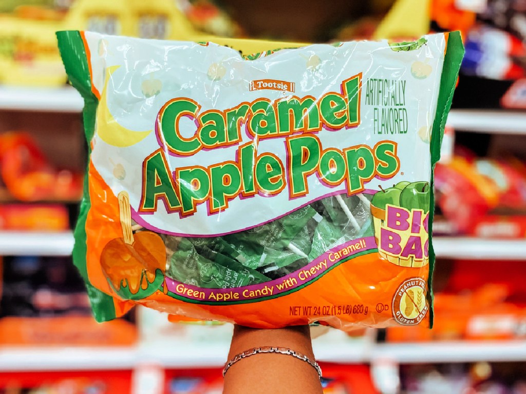 Caramel Apple Pops Halloween 24oz Bag