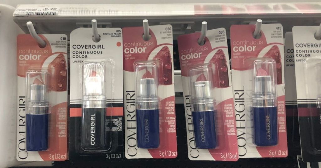 lipstick on shelf 