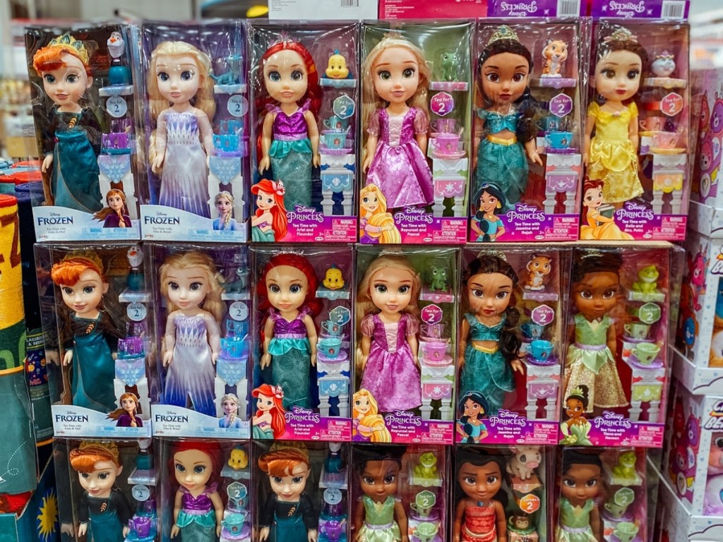 disney princess toddler tea party dolls at costco