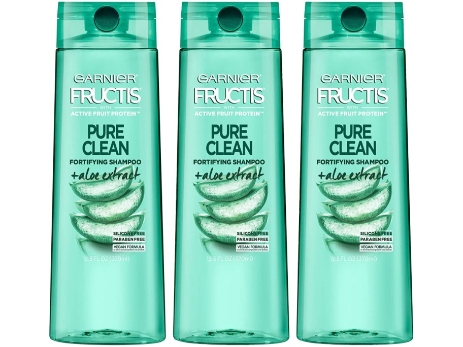 Garnier Hair Care Fructis 3-Pack Pure Clean 12-Ounce Shampoos